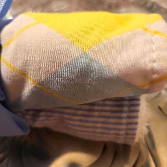 Mudpie NWT SET OF 3 DOUBLE SIDED TERRY BACKED BIBS - Picture 4 of 5